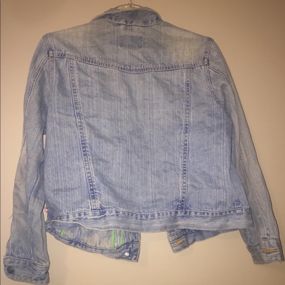 🍁🛍🦆 Duck Head Semi-distressed Jean Jacket - Picture 3 of 3